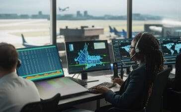eye tracking for air traffic control